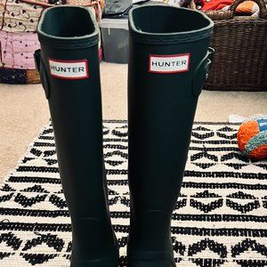 Hunter Rain boots Size 10 w/ Box